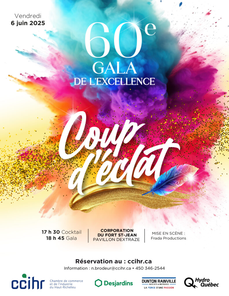 Gala de l'Excellence de la Chambre de commerce Coup d'éclat
