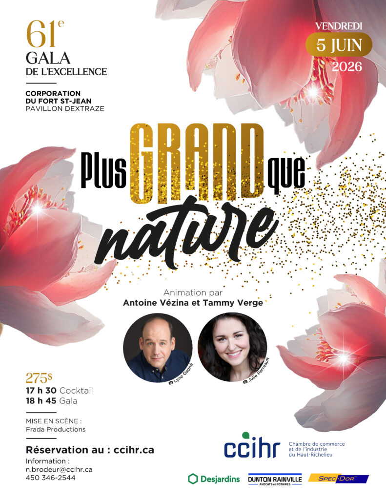 61e Gala de l'Excellence<br>Plus GRAND que nature