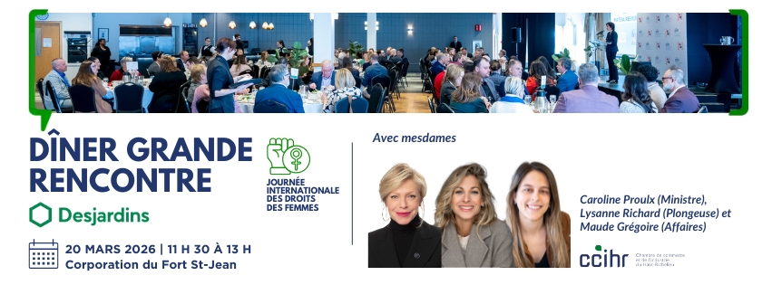 Diner grande rencontre Caroline Proulx Lysanne Richard Maude Grégoire
