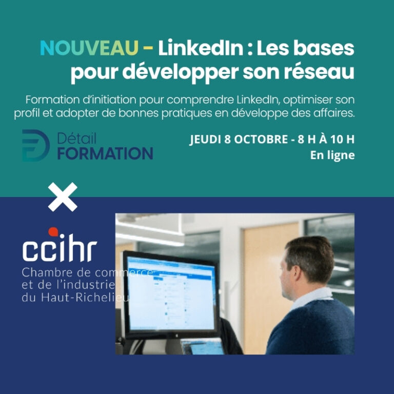 Formation virtuelle LinkedIn