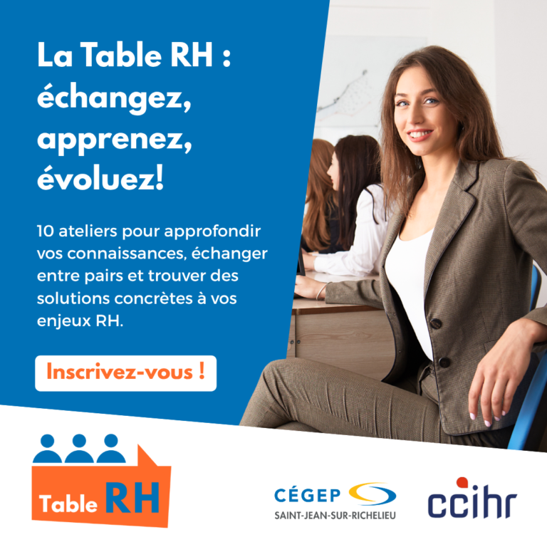 Abonnement à la Table RH Ressources humaines ateliers et codéveloppement conférences